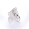 Bague large café