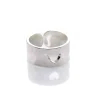 Bague martelée Coeur