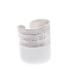 Bague "Toulouse" argentée