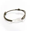 Bracelet amitié argenté