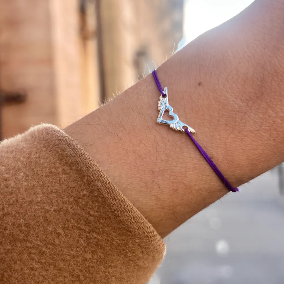 Bracelet Angel argenté