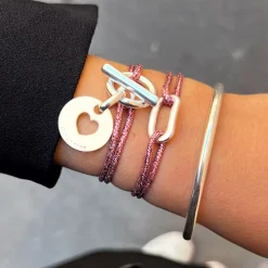 Bracelet attache Coeur