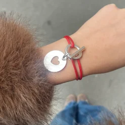 Bracelet attache Coeur grand modèle