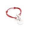 Bracelet attache médaille léopard