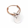 Bracelet attache "Pain au chocolat"