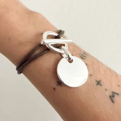 Bracelet attache petite médaille