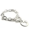 Bracelet chaîne fine dorée "Lou"