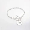 Bracelet chaîne fine étoile "Lou"