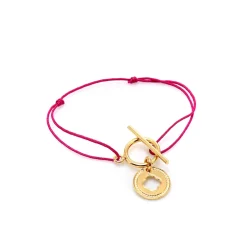 Bracelet fin doré "Citadelle"