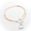 Bracelet fin étrier "Lou"