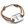 Bracelet grande maille