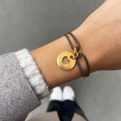 Bracelet Liv doré coeur