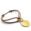 Bracelet Liv doré léopard