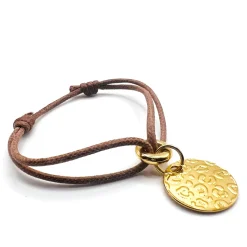 Bracelet Liv doré léopard