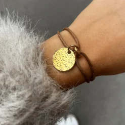 Bracelet Liv doré léopard