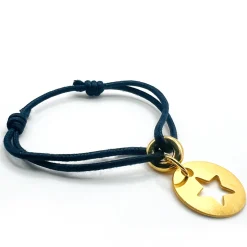 Bracelet Liv doré étoile