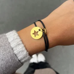 Bracelet Liv doré étoile