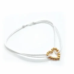 Bracelet petit coeur doré
