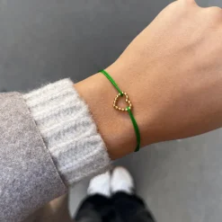 Bracelet petit coeur doré