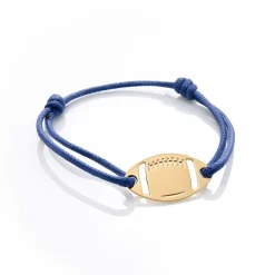 Bracelet Rugby doré