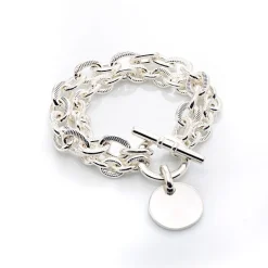 Bracelet Scarlett twice médaille