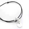 Collier attache petite médaille