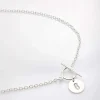 Collier chaîne fine cruz