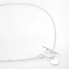 Collier chaîne fine Médaille "Lou"