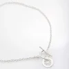 Collier chaîne fine Roue "Lou"