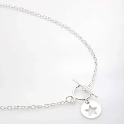 Collier chaîne fine étoile "Lou"