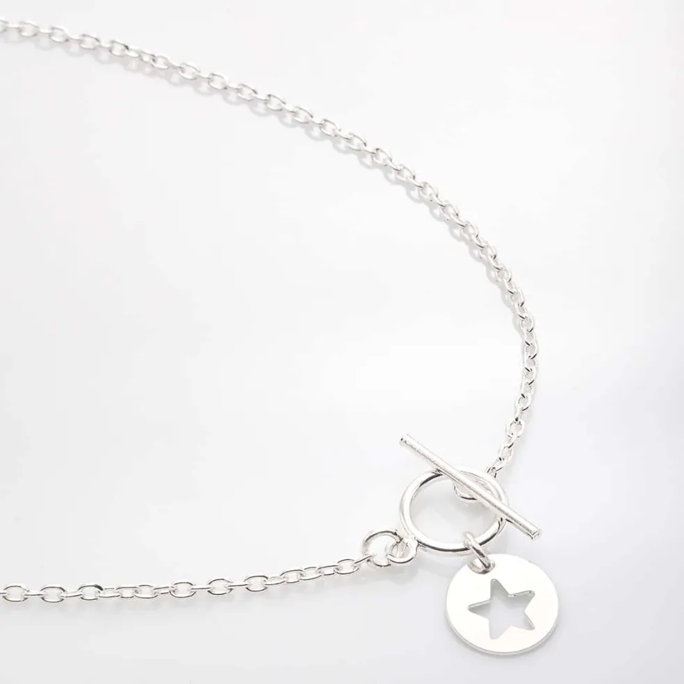 Collier chaîne fine étoile "Lou"