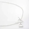 Collier chaîne fine Étrier "Lou"