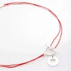 Collier fin coeur "LOU"