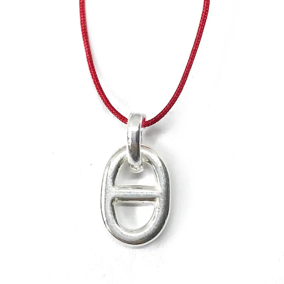 Collier fin cruz "Lou"