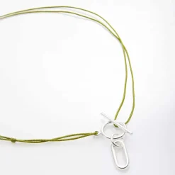 Collier fin doré maille "Lou"