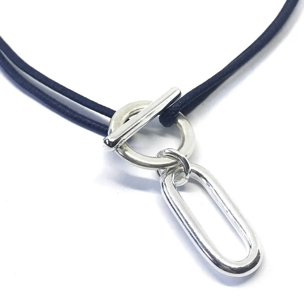 Collier fin roue (pm) "Lou"