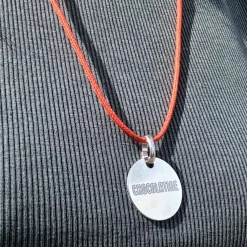 Collier pendant "Chocolatine"
