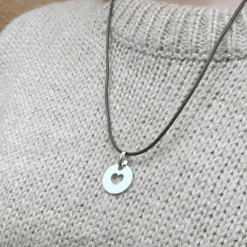 Collier pendentif Coeur (GM)