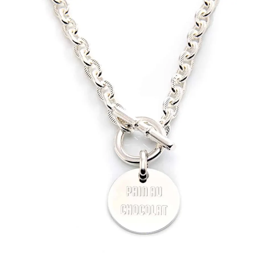 Collier Scarlett "Pain au Chocolat"