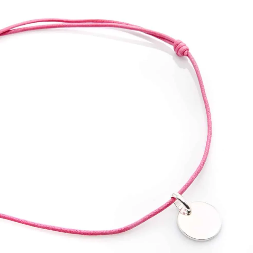 Cuir petite médaille